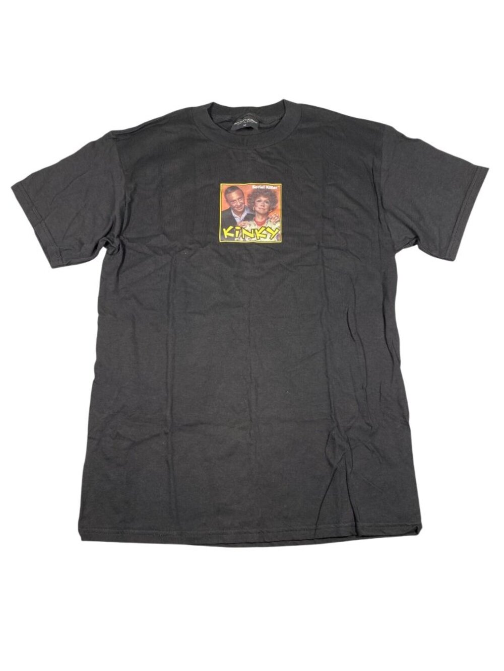 Serial Killer Kinky Graphic T Shirt Mens M Black Made in USA Streetwear Tee